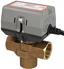 Honeywell VC6613MP6000 3-way valve, 1″ IT, with limit switch