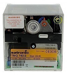 Honeywell TMG740-3 mod. 43-35, Satronic 08223U, 110V, Combined burner control unit